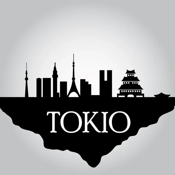 Tokio — Vettoriale Stock