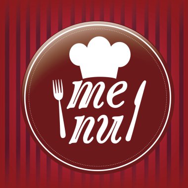 Kırmızı menü simgesi