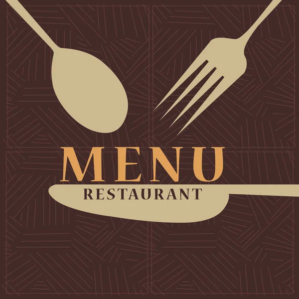 Conception de menu — Image vectorielle