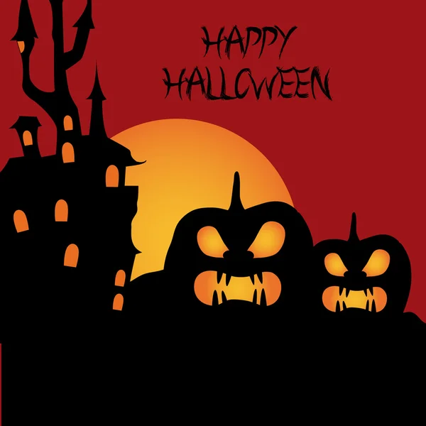 Feliz Halloween. — Archivo Imágenes Vectoriales