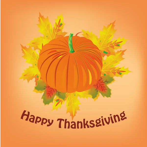 Joyeux Thanksgiving — Image vectorielle