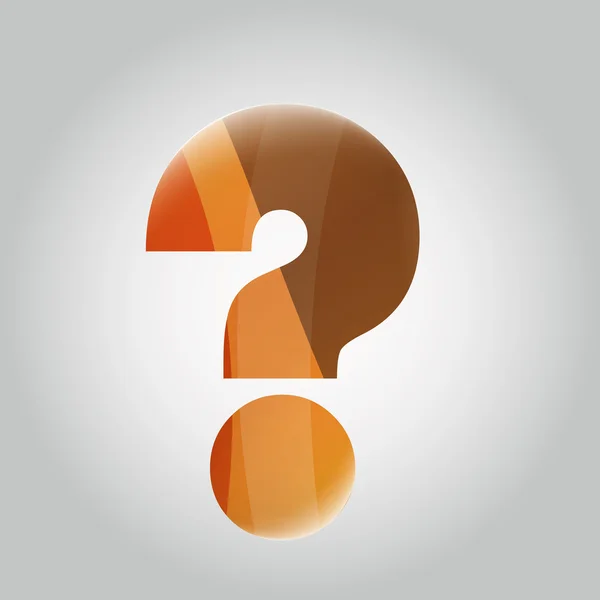 Question mark — Stock Vector