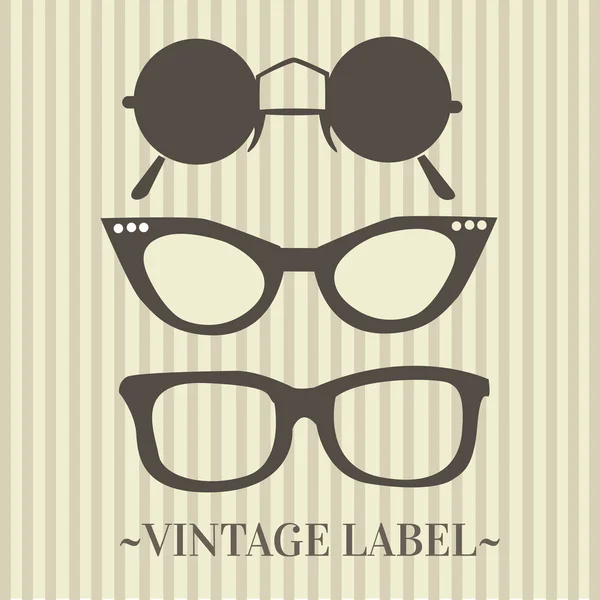 Gafas vintage — Archivo Imágenes Vectoriales