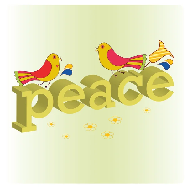 Peace — Stock Vector