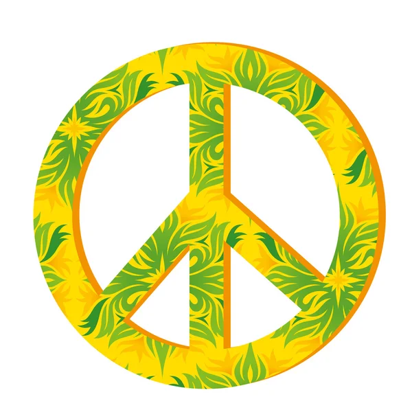 Peace symbol — Stock Vector