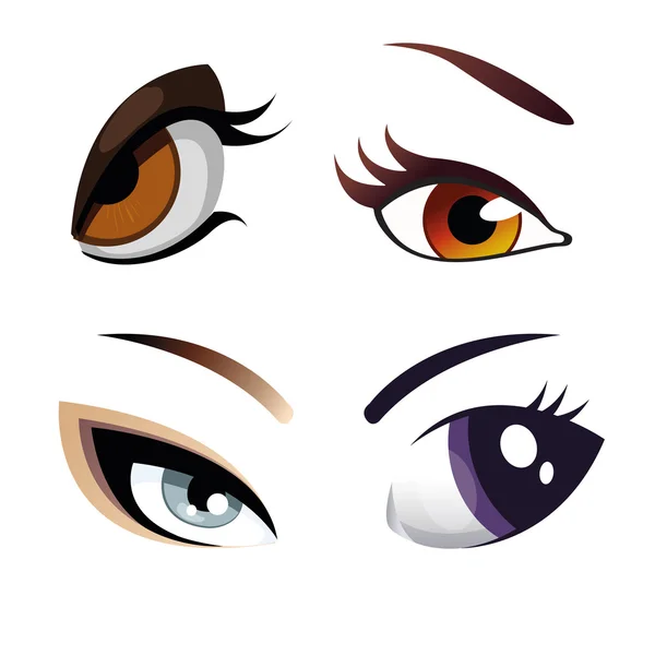 Eyes — Stock Vector