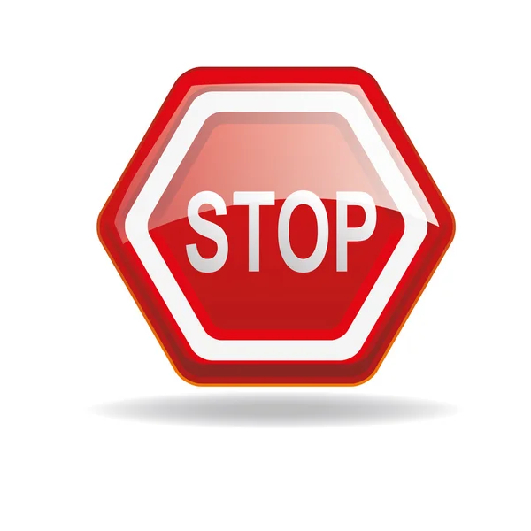 Stop signal — Stock Vector