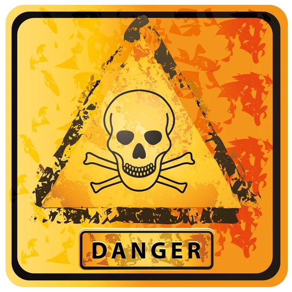 Danger signal — Stock Vector