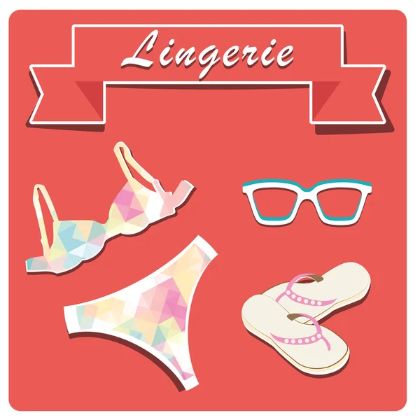 Lingerie — Stock Vector