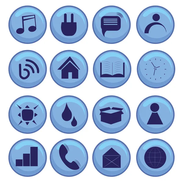 Icons — Stock Vector