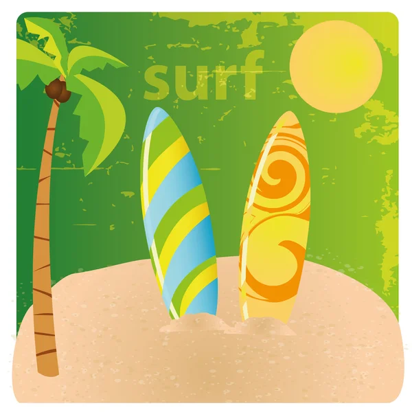 Surfen — Stockvector