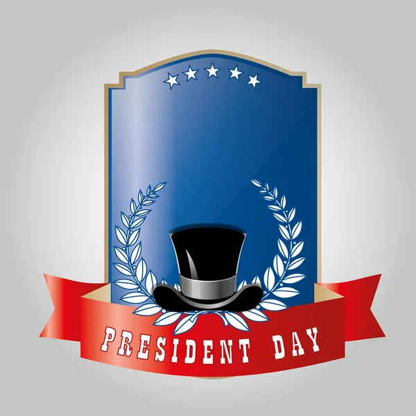Tag des Präsidenten — Stockvektor