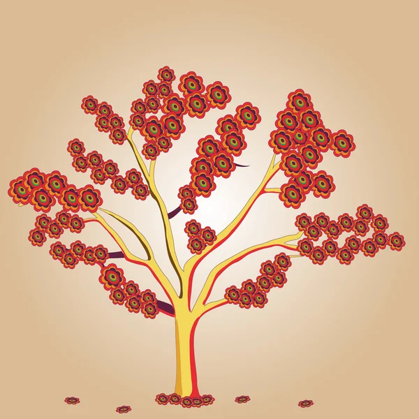 Árbol — Vector de stock