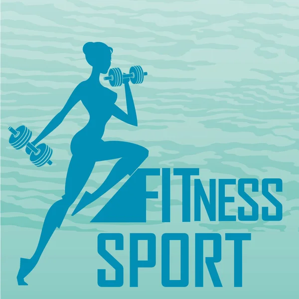 Fitness — Stockvector