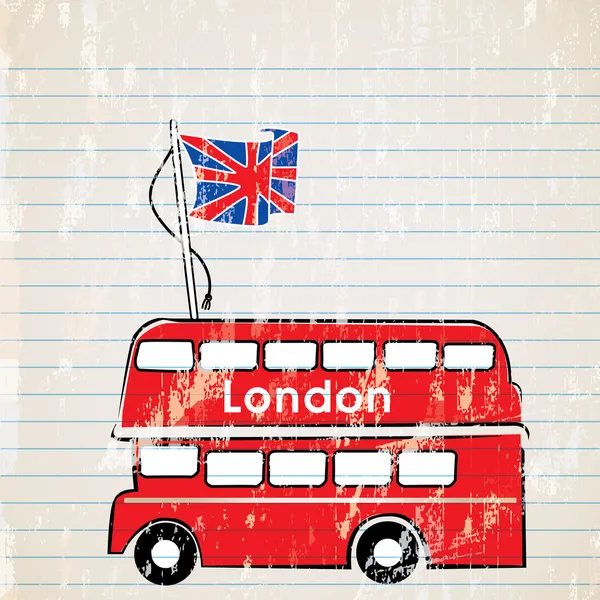 Grafika Wektorowa Bus Londyn Obrazy Wektorowe Bus Londyn Ilustracje I Kliparty