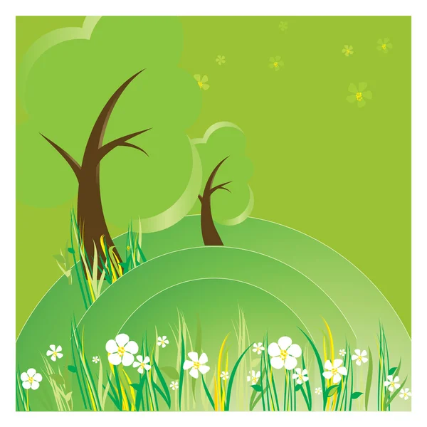 Park — Stock Vector