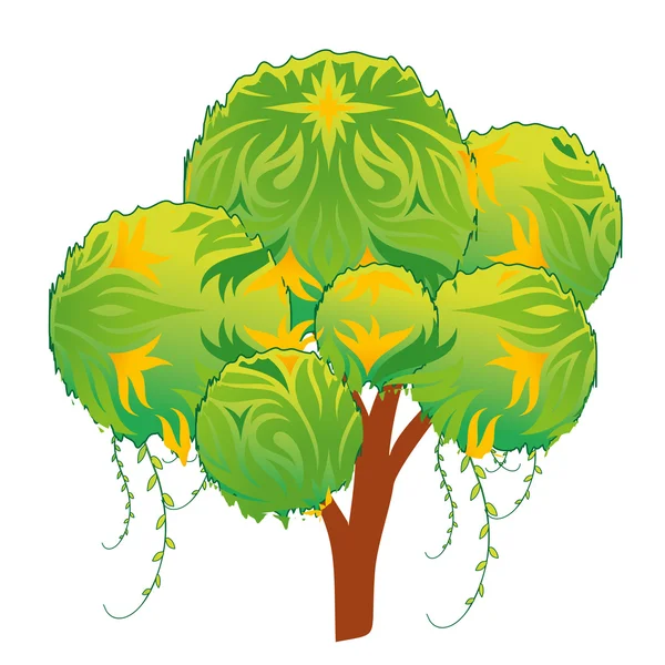 Árbol — Vector de stock