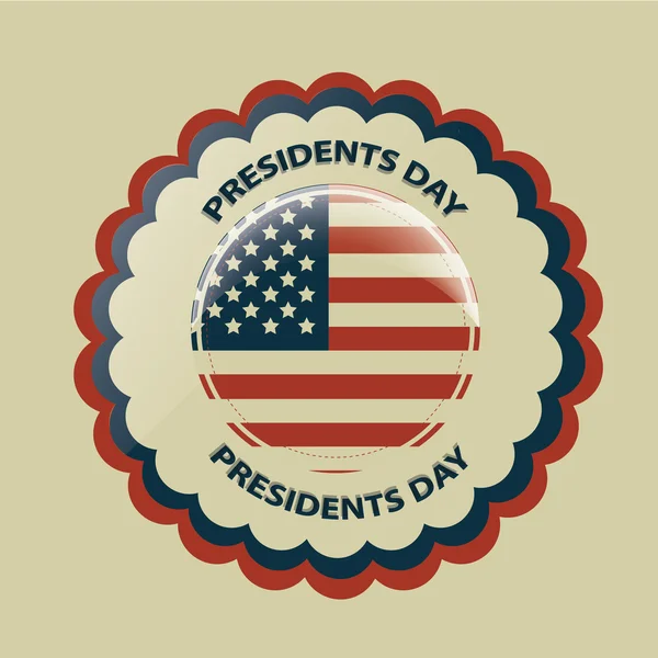 Jour du Président — Image vectorielle