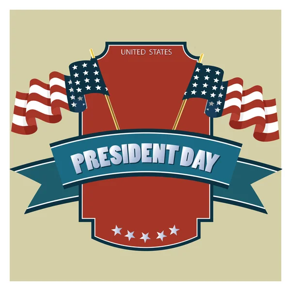 President day — Stock Vector