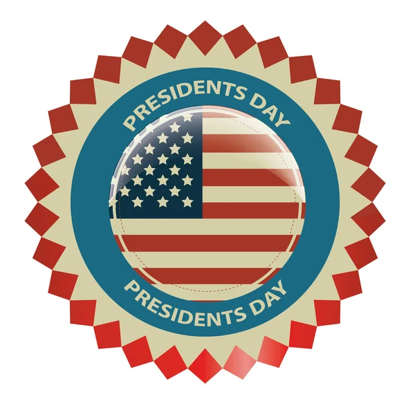 Día del Presidente — Vector de stock