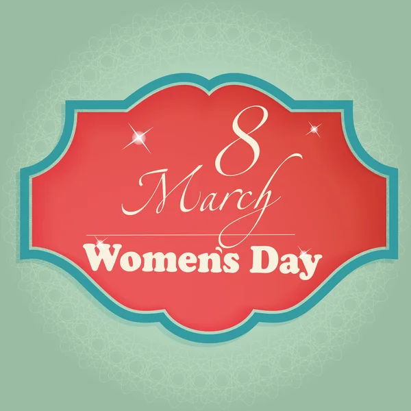 Women's day — Stock Vector