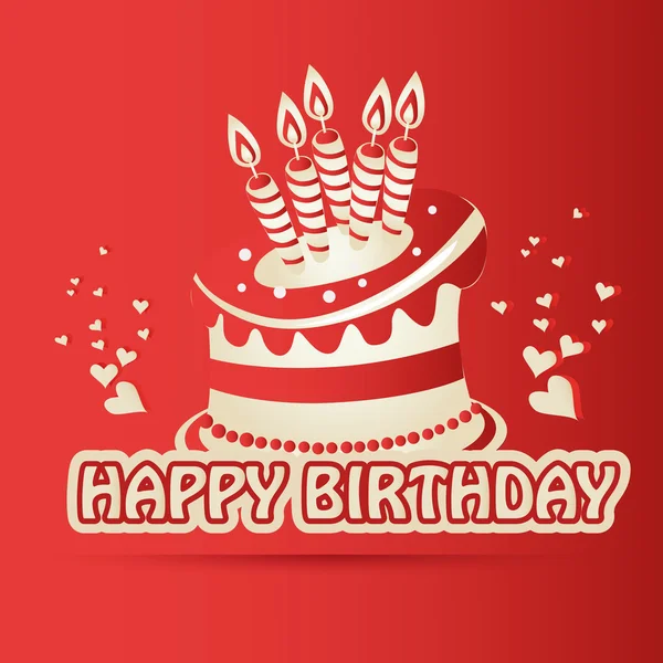 Happy birthday — Stock Vector