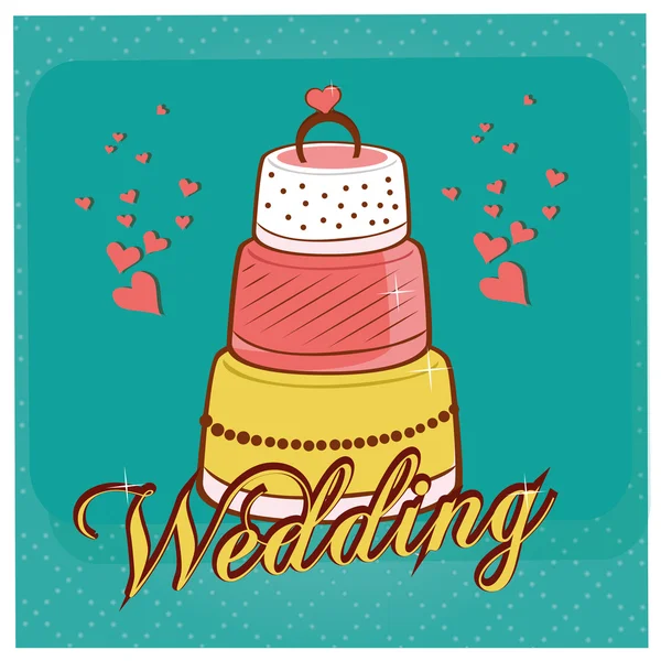 Mariage — Image vectorielle