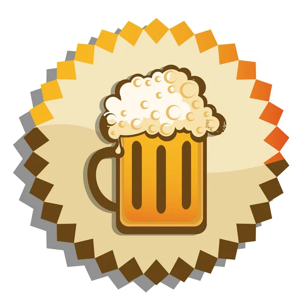 Bière — Image vectorielle