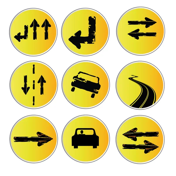 Verkeerslichten — Stockvector