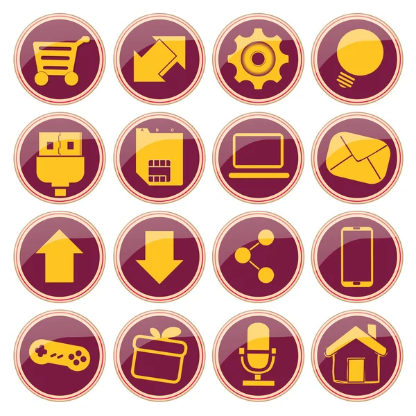 Iconography — Stock Vector