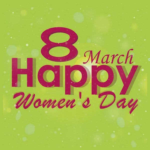 Women's day — Stock Vector