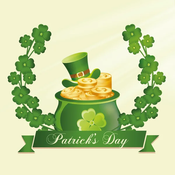 Patrick 's Day — Stockvektor