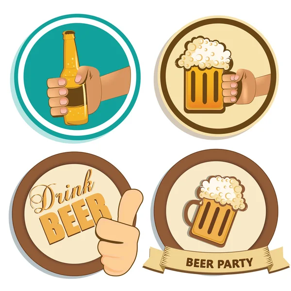 Beverages — Stock Vector