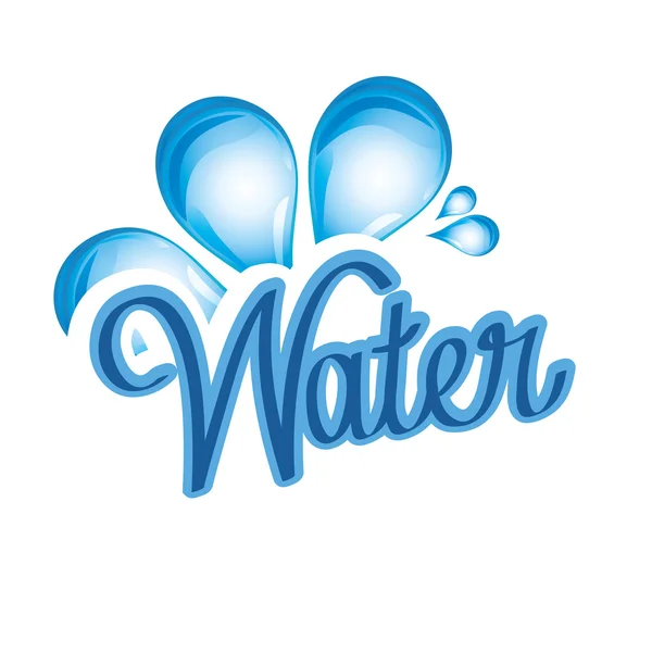 Agua. — Vector de stock