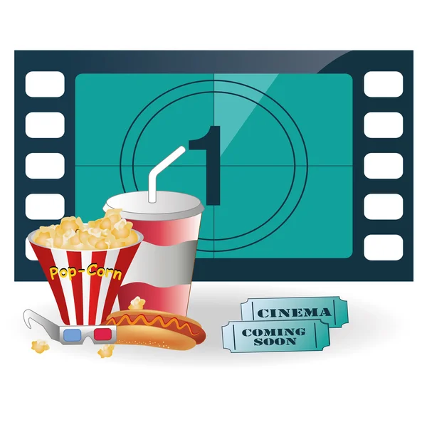 Cinéma — Image vectorielle