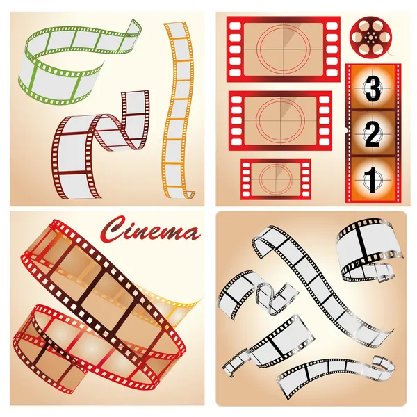 Cine — Archivo Imágenes Vectoriales