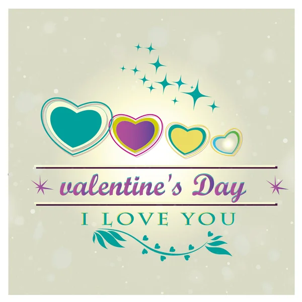 Valentine's day — Stock Vector