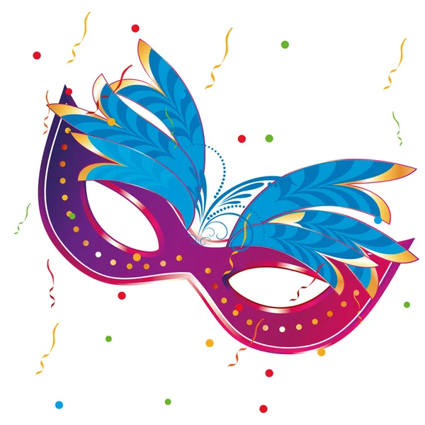 Carnaval maskers — Stockvector