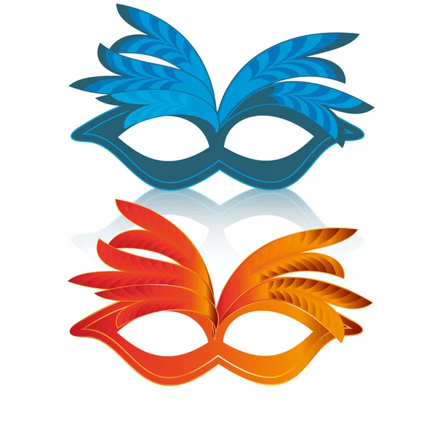 Masques de carnaval — Image vectorielle