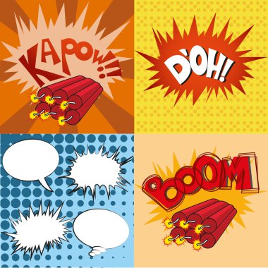 comic expression clipart