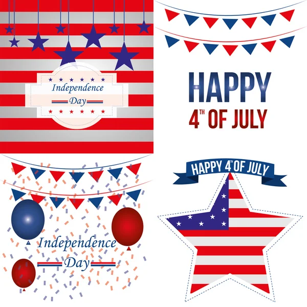 Independence day — Stock Vector