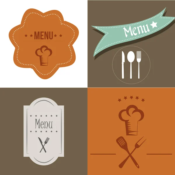 Menu — Stock Vector