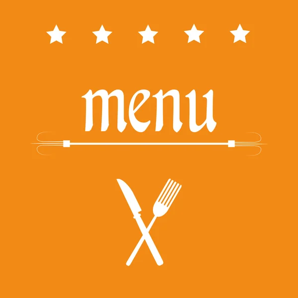 Menu — Stock Vector