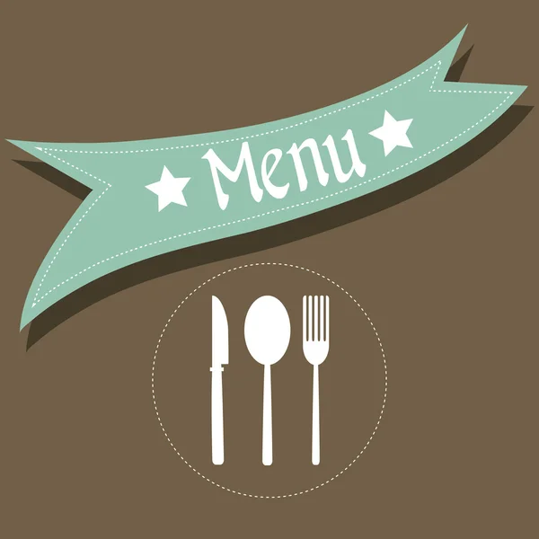 Menu — Stock Vector