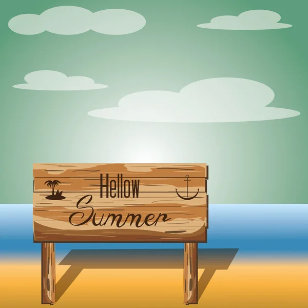 Summer background — Stock Vector