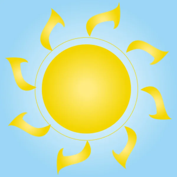 Slunce — Stockový vektor