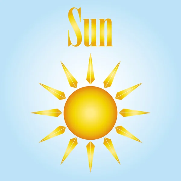 Suns — Stock Vector