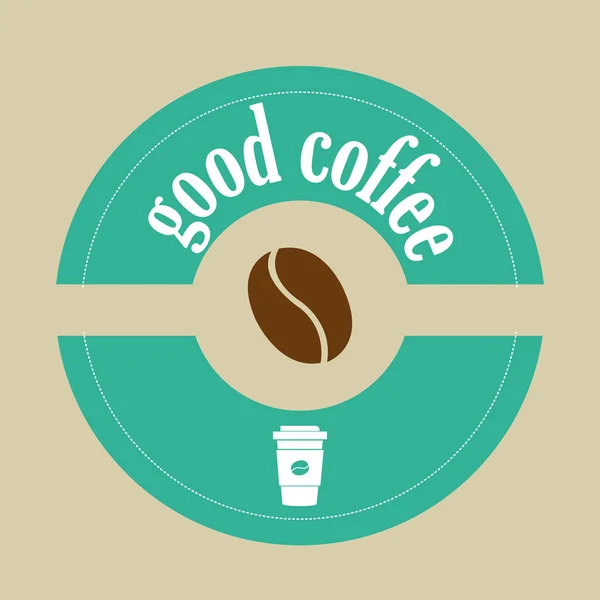 Kávé ikonok — Stock Vector