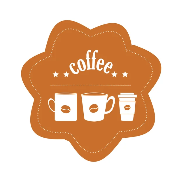 Kaffee-Ikonen — Stockvektor