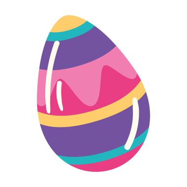 Renkli Paskalya yumurtası ikonu taşıyıcısı